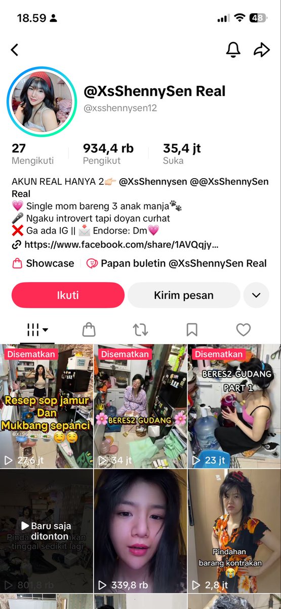 kalian tau content creator ini? 
di tonton kaget, heran, jijik jadi satu. ga di tonton penasaran😭🙌