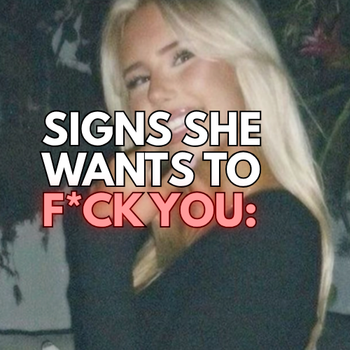 7 Signs She Wants To F*CK You:

1. She texts you at 8AM