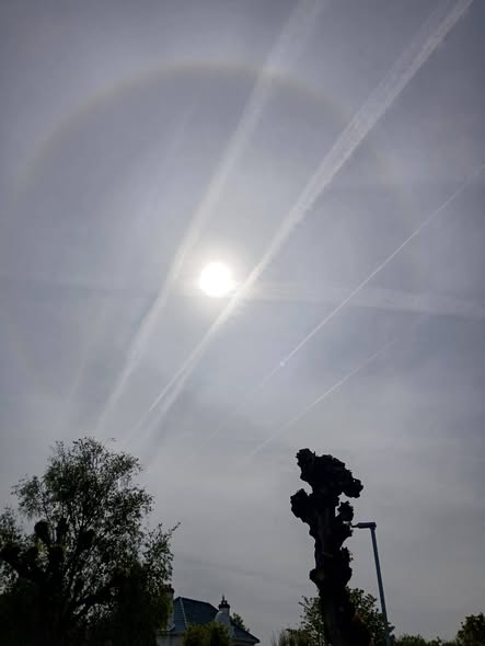 DELTA9_DELTA9's tweet image. this is Guernsey UK .today #geoengineering