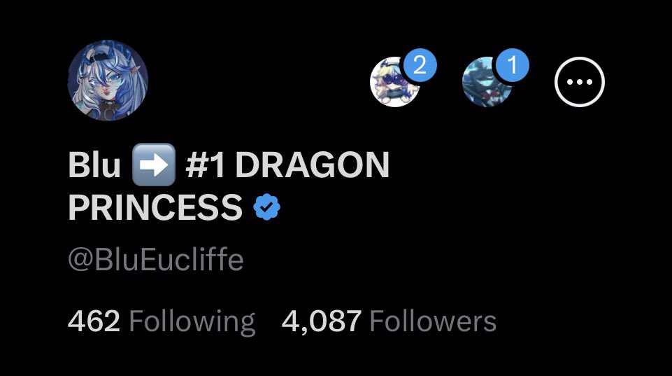 Blu ➡️ #1 DRAGON PRINCESS tweet media