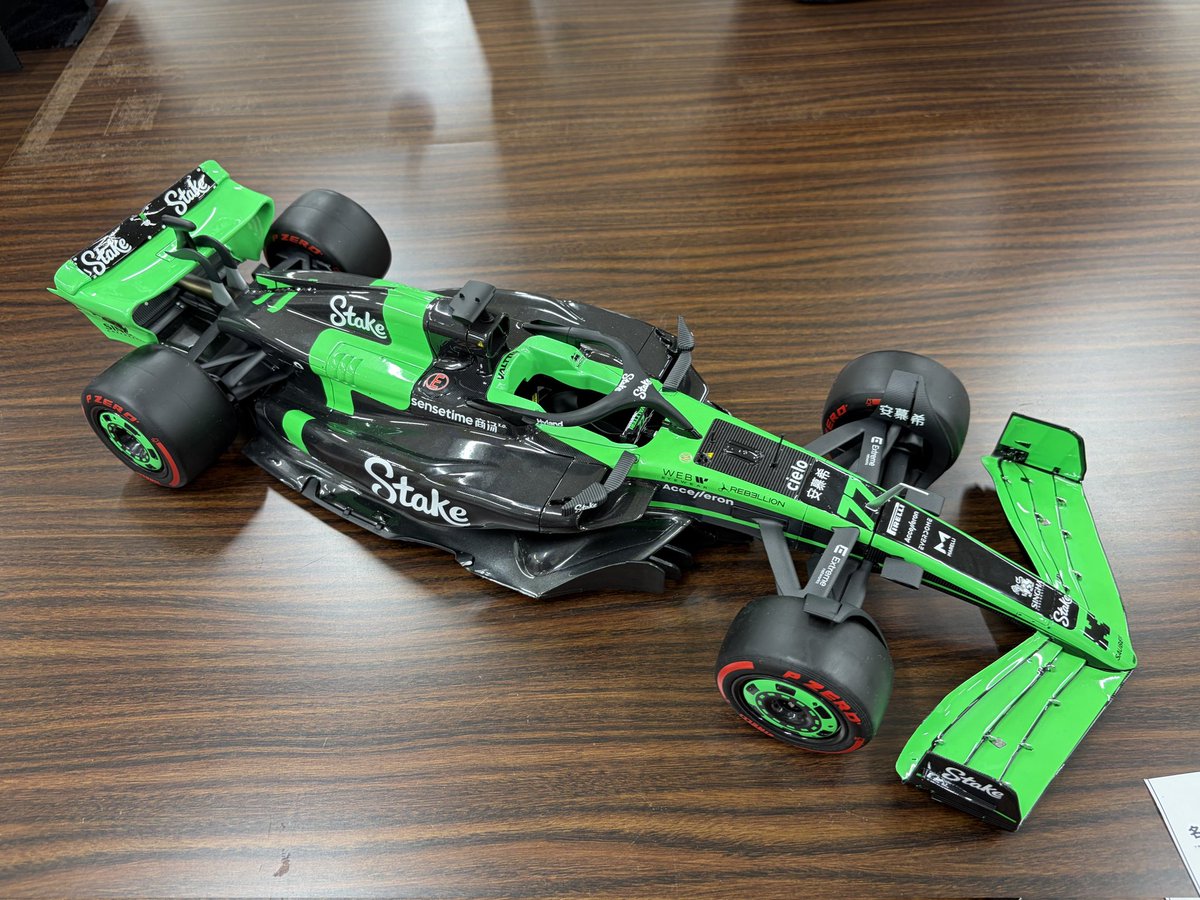 今日は上井草模型倶楽部の展示会！ MIX HOBBY 1/12 KICK SAUBER C44を