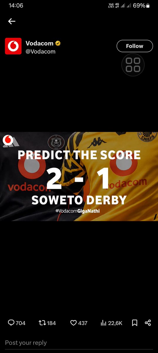 Mexico9602's tweet photo. #vodacomgiganathi https://t.co/1Fuc5UKS1u