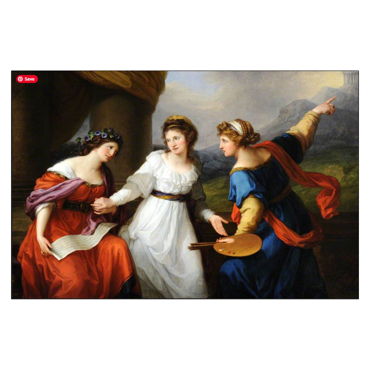 pohoartist's tweet image. Art Inspiration For Today: Self Portrait of the Artist Hesitating between the Arts of Music and Painting by Angelica Kauffman (Swiss), oil on canvas, genre: Neoclassicism, 1794
(National Trust, Nostell Priory, West Yorkshire, UK)
#angelicakauffman #artinspiration #artonx