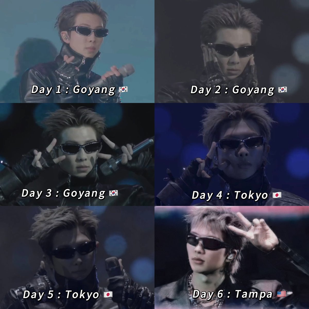 Thank God Namjoon didn’t forget his iconic move 😭