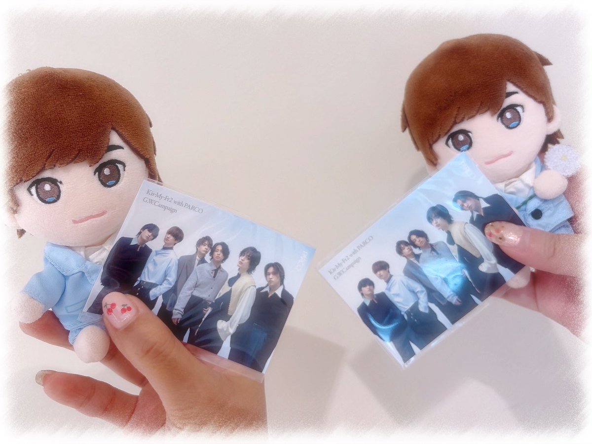 Ryubi_0617's tweet image. 今日はキスマイのお友達とランチしてきた😌💓今パルコでコラボしてるからお友達にりゅびとニカ千で写真撮ってもらった👶🏻💗沢山りゅびのお話も聞いてくれて楽しかった〜✨✨
#宮世琉弥 くん