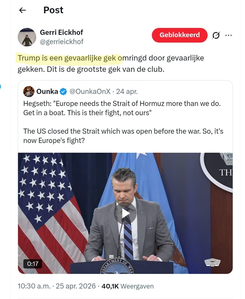 lewinskylou2's tweet image. Ziejewel. Het had Gerri Eickhof kunnen zijn, die verdomde aanslagpleger.