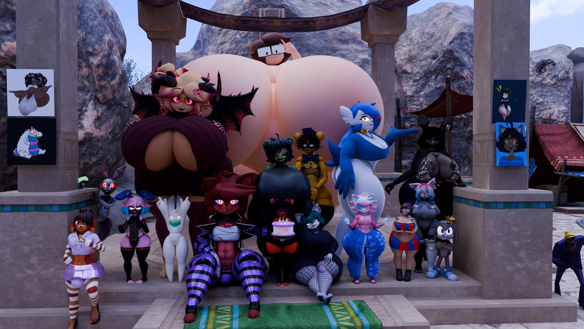 Tarma_Oficial02's tweet photo. Ballonins :3
Just a little something i made for my birthday today, with some people in it 🧡 https://t.co/7CkqJvS3PF
