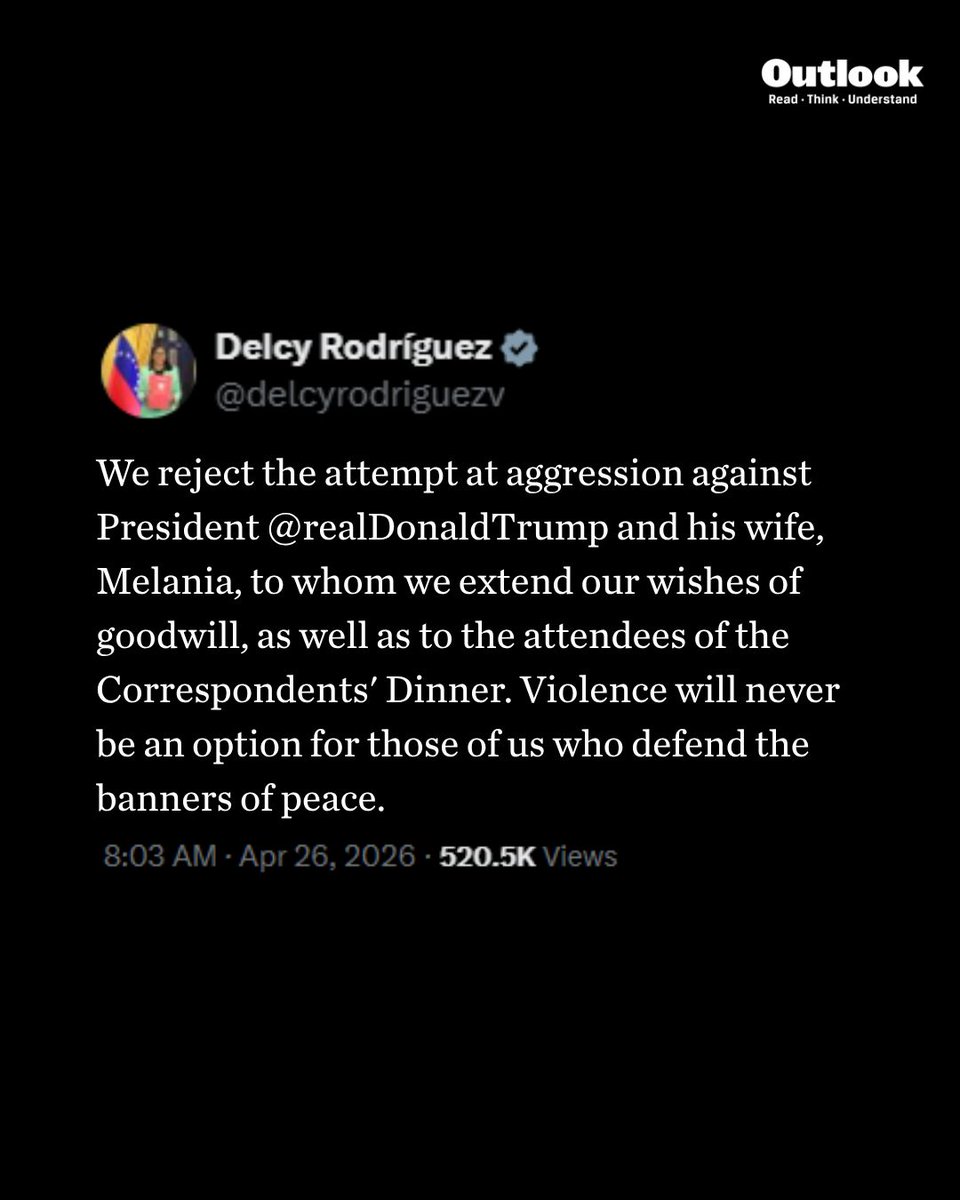 Outlookindia's tweet image. #DonaldTrump #WhiteHouse #Attack #Shooting