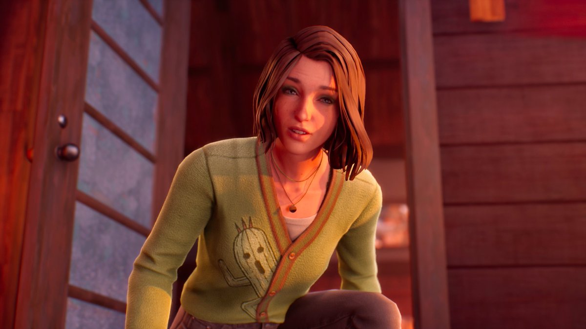 xoBaeTrishox's tweet photo. Just a screenshot I took in game that I thought was cute! Plus, I love Final Fantasy! So seeing both my love for LiS and FF represented in a LiS game was really cool <3 #LifeisStrange #LifeisStrangeDoubleExposure #LiSDoubleExposure #FinalFantasy #Cactuar #MaxCaulfield #PS5Share https://t.co/GVtqtw8A96