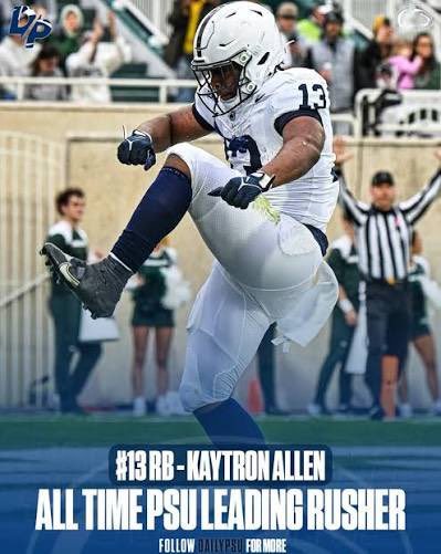 theotfpodcast's tweet image. “FATMAN” had 850+ touches… ZERO fumbles. 🤯 Let that sink in.

Everyone talking about the accolades but not the most important one: he protects the rock.

Penn State’s all-time leading rusher + elite ball security?

Yeah… we got one 😏 #HTTC #RaiseHail