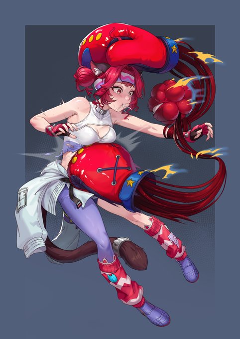 「大意了,沒有閃」 HD版請查看fanbox(unifans今天無法上傳,請稍等) #NevernesstoEverness #NTE #腹パンチ