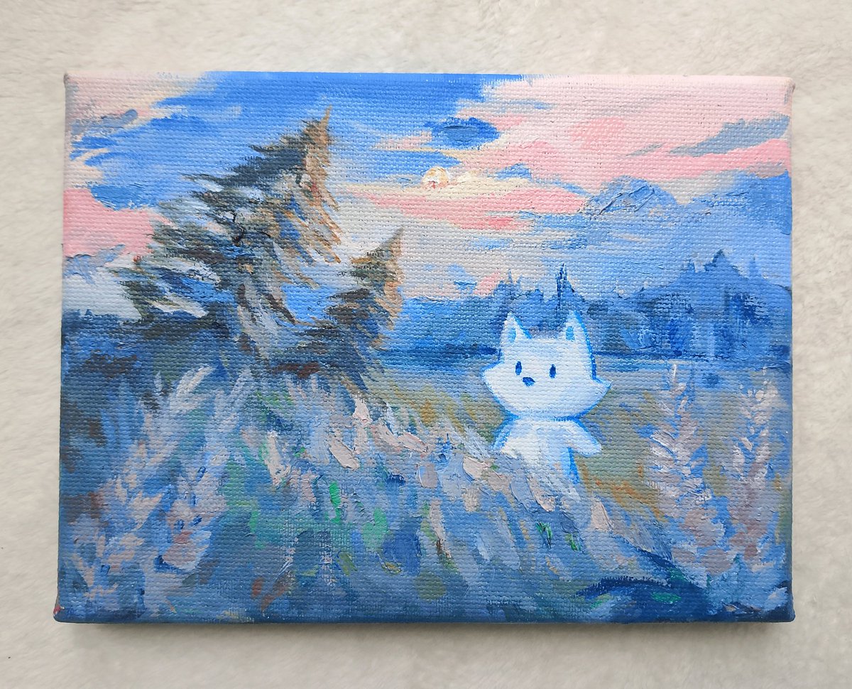 xefui1's tweet photo. Done! 

#oilpainting #furry #furryart #traditional #furryfandom #chibi https://t.co/gyM73IEEUG