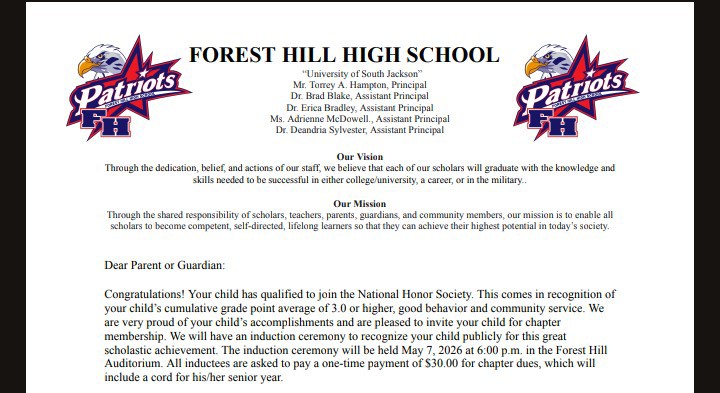 QuintonMoore53's tweet photo. I am officially a Member of the national Honor society 🤍💯 https://t.co/4PtGSheWoD