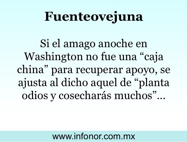 Agencia Infonor (@infonor) on Twitter photo 