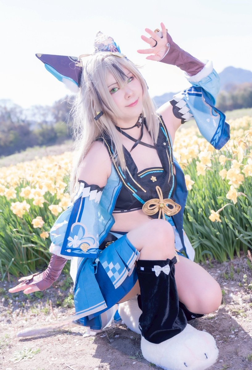 ※コスプレ
Cosplay
原神　Genshin Impact
綺良々　Kirara
水仙きれいでした～！
📸<a href="/ymachy_tw/">まっちー🌸🌻🍉🏖️💫</a>
#コスプラ岩井親水公園
#コスプラ