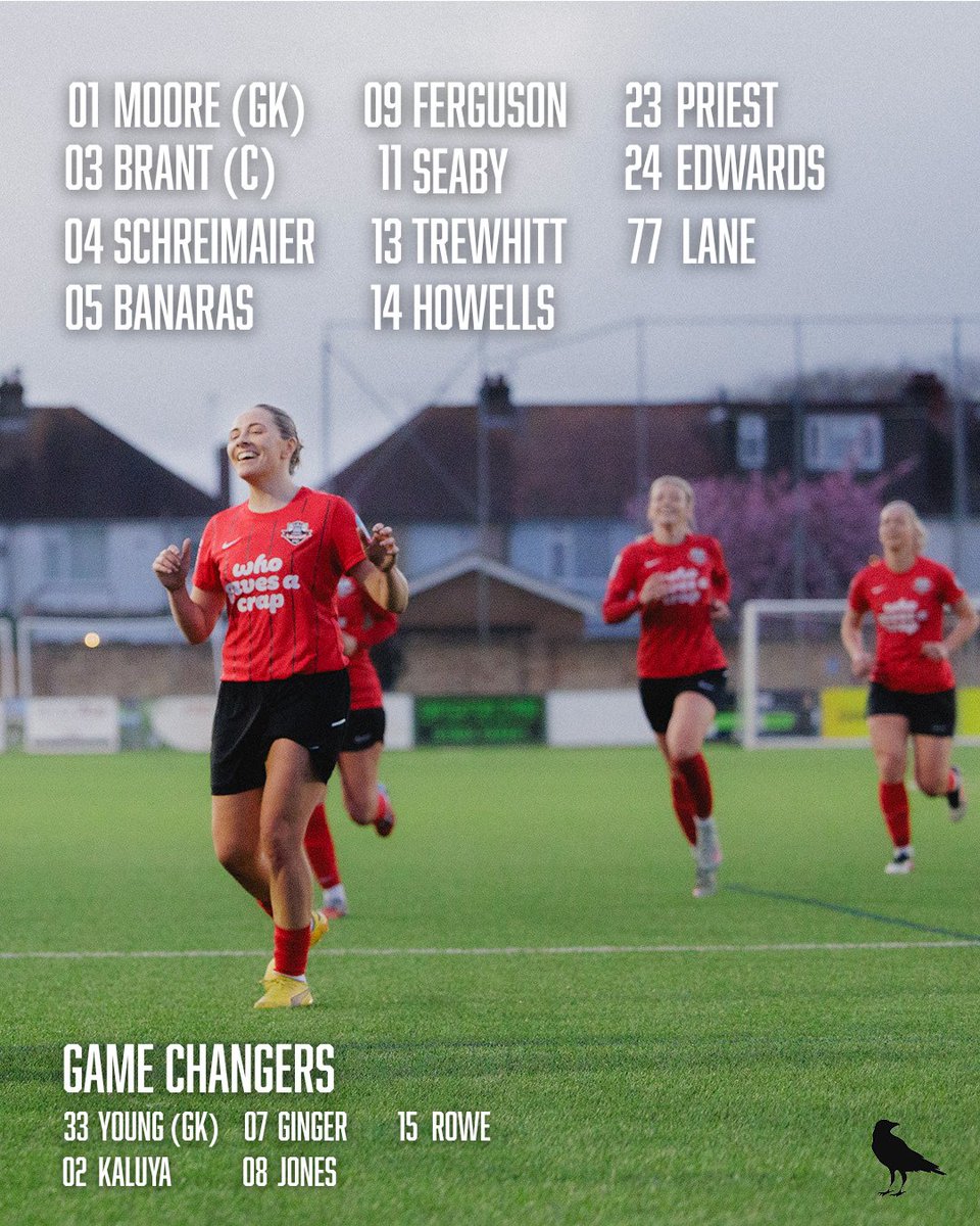 LewesFCWomen's tweet image. Your Rooks for one final time this season. ❤️

Let's do this 🔥

#COYR🔴⚫️