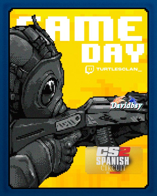 TurTlesClan_'s tweet photo. ⚠️SEGUNDO DÍA DE @CS2Spanish⚠️
TOCA REMAR DESDE EL LOWER, NO CREO QUE LO HAGAN LOS CHAVALES NO?👀
EU CONFIO🚀
🏆CS2 Spanish Circuit by Winamax Q1
🆚Ganador de #gringos vs #dATHITANS
⏰16:00
📺twitch .tv/x9nium (@x9nium)
#GOTC 🐢 https://t.co/3PixJvVg5U