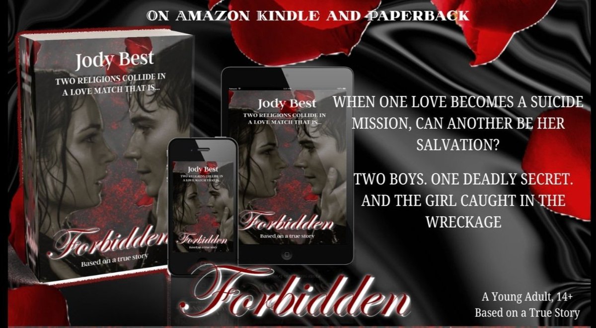 JodyBestAuthor's tweet photo. TWO BOYS. ONE DEADLY SECRET. AND THE GIRL CAUGHT IN THE WRECKAGE

🚨THE SALE IS LIVE🚨

My YA Contemporary Fiction, FORBIDDEN is ONLY £0.99/$0.99

Snag yours today:
https://t.co/WF2BX8ynjf

#Amazon #Apple #Kobo
#BookSale #UpperYA #WritingCommunity #WritersLift https://t.co/NMrWAy2rPx
