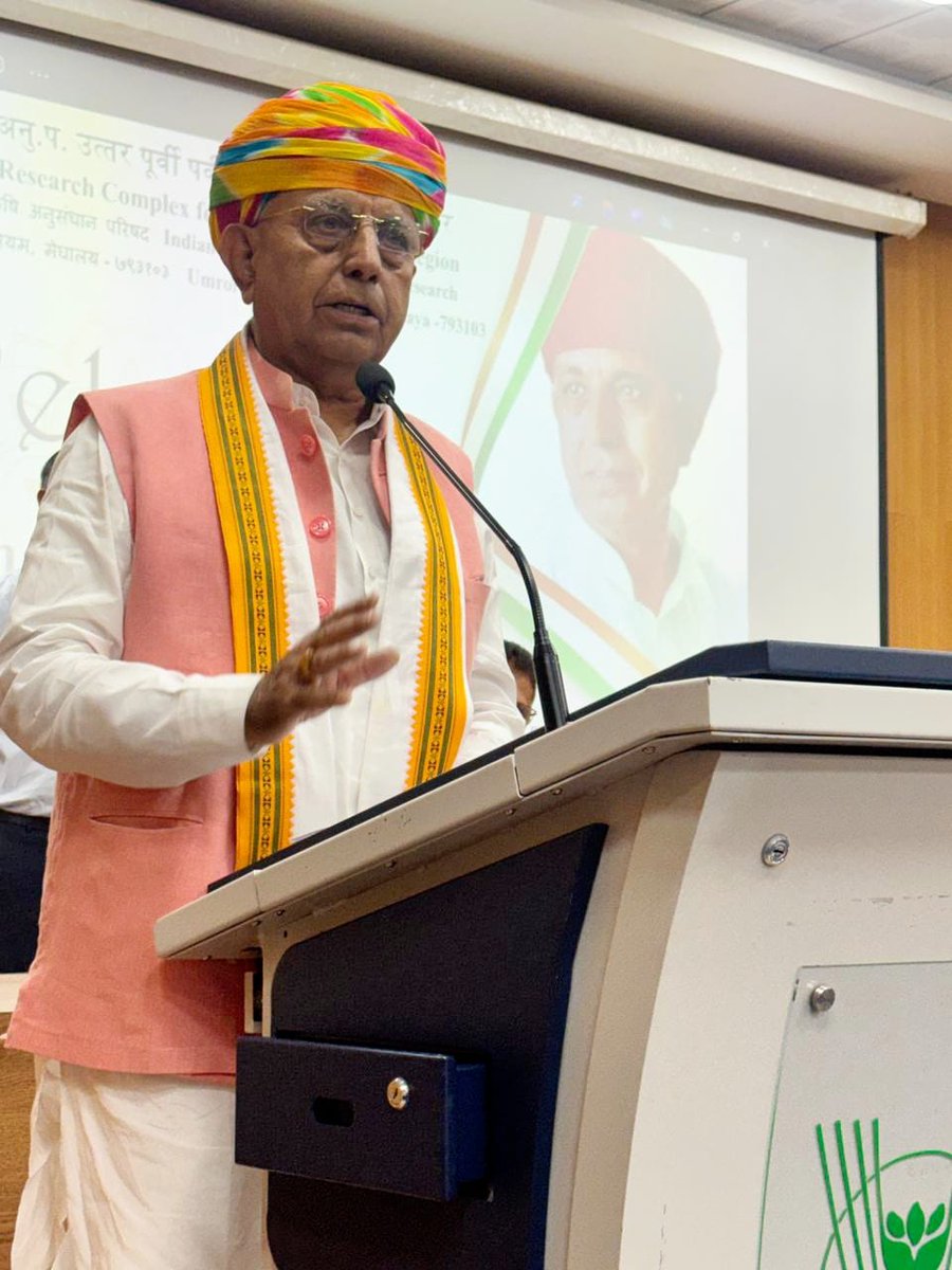 mpbhagirathbjp's tweet image. मेघालय प्रवास के दूसरे दिन आज ईस्टर्न वेस्ट खासी हिल्स (शिलांग) में भा.कृ.अनु.प. उत्तर पूर्वी पर्वतीय क्षेत्र अनुसंधान परिसर में आयोजित कार्यक्रम में किसानों एवं कृषि संगठन FPO के साथ संवाद कर उनके अनुभव, चुनौतियों एवं सुझावों को जाना।

#Meghalaya #Farmers #Agriculture