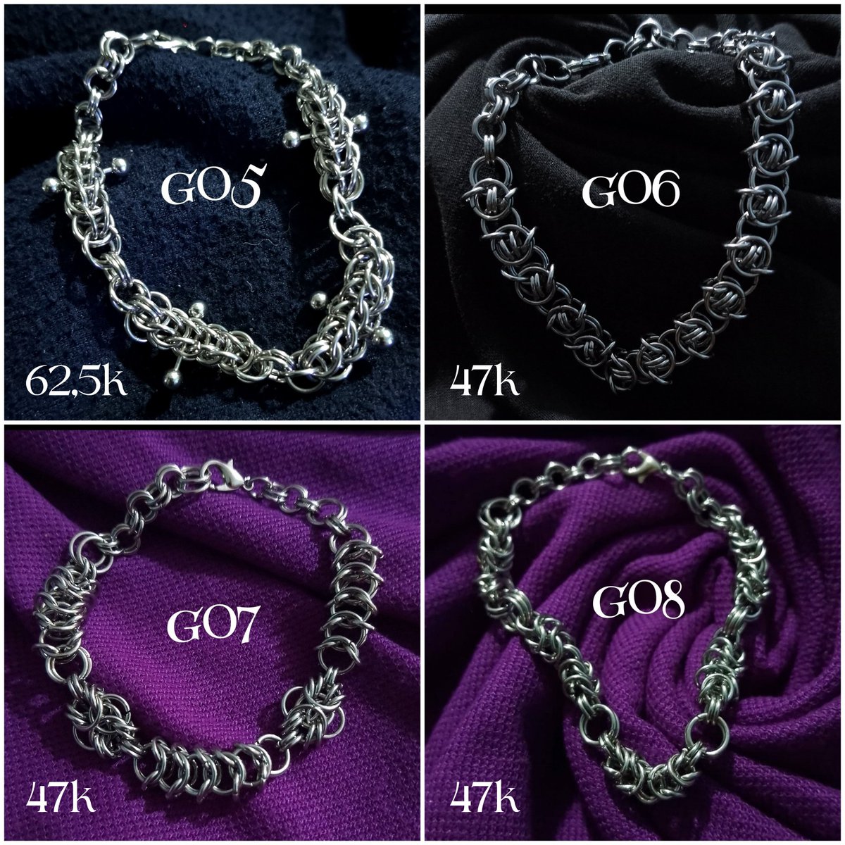 anrgst's tweet photo. @hineyshaa gelang rantai kak atau anting kalau bertindik. handmade yaa, bahannya awet, packagingnya juga pas buat kadoo ❤️ https://t.co/DqBayfn2Wg