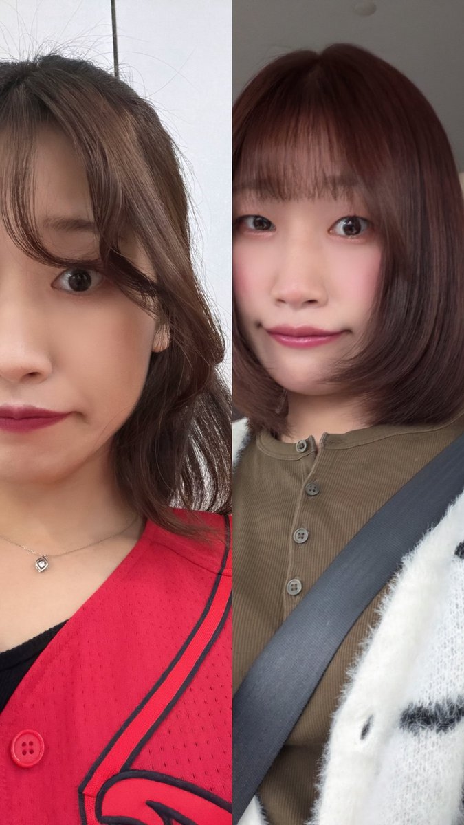 最近は低浮上でしたが元気です~
ちょっと前に少し髪切って染めました✌🏻💖
