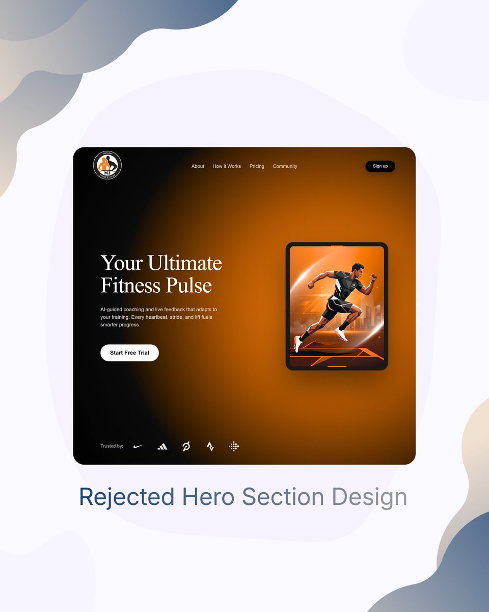 somethingmediaa's tweet photo. Missed this one. Leveling up more.
Website : https://t.co/hB7xJW6mJ0
Quick call : 8160248669
Mail us : query.somethingmedia@gmail.com
#somethingmedia #herosection #herosectiondesign #webdesign #uiuxdesign #rejecteddesign #cleanui #landingpagedesign #designagency #brandingagency https://t.co/l2rWZONfZ9