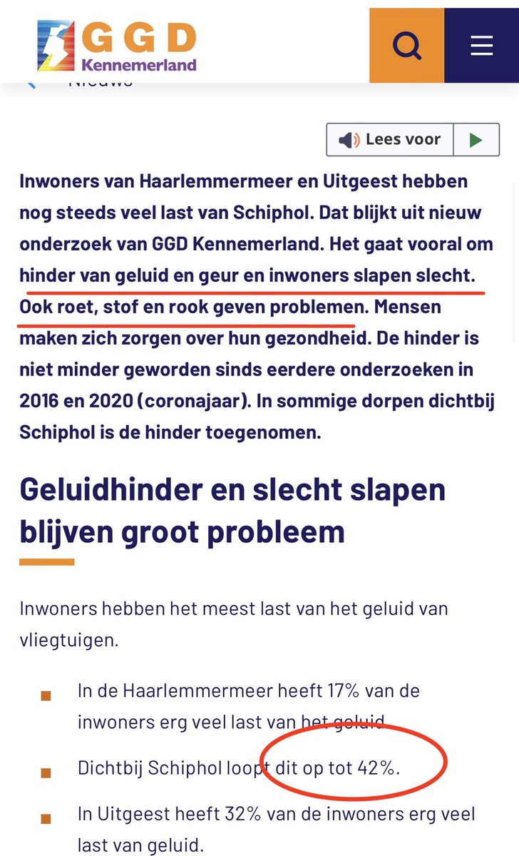JacquelineAvun's tweet image. Lees de resultaten van het GGD onderzoek, geluidhinder en slecht slapen blijven groot probleem rondom Schiphol, mensen hebben veel zorgen over hun gezondheid,

@EersteKamer @IenWTweedeKamer @JantineZwinkels #schiphol 

👇
ggdkennemerland.nl/nieuws/hinder-…