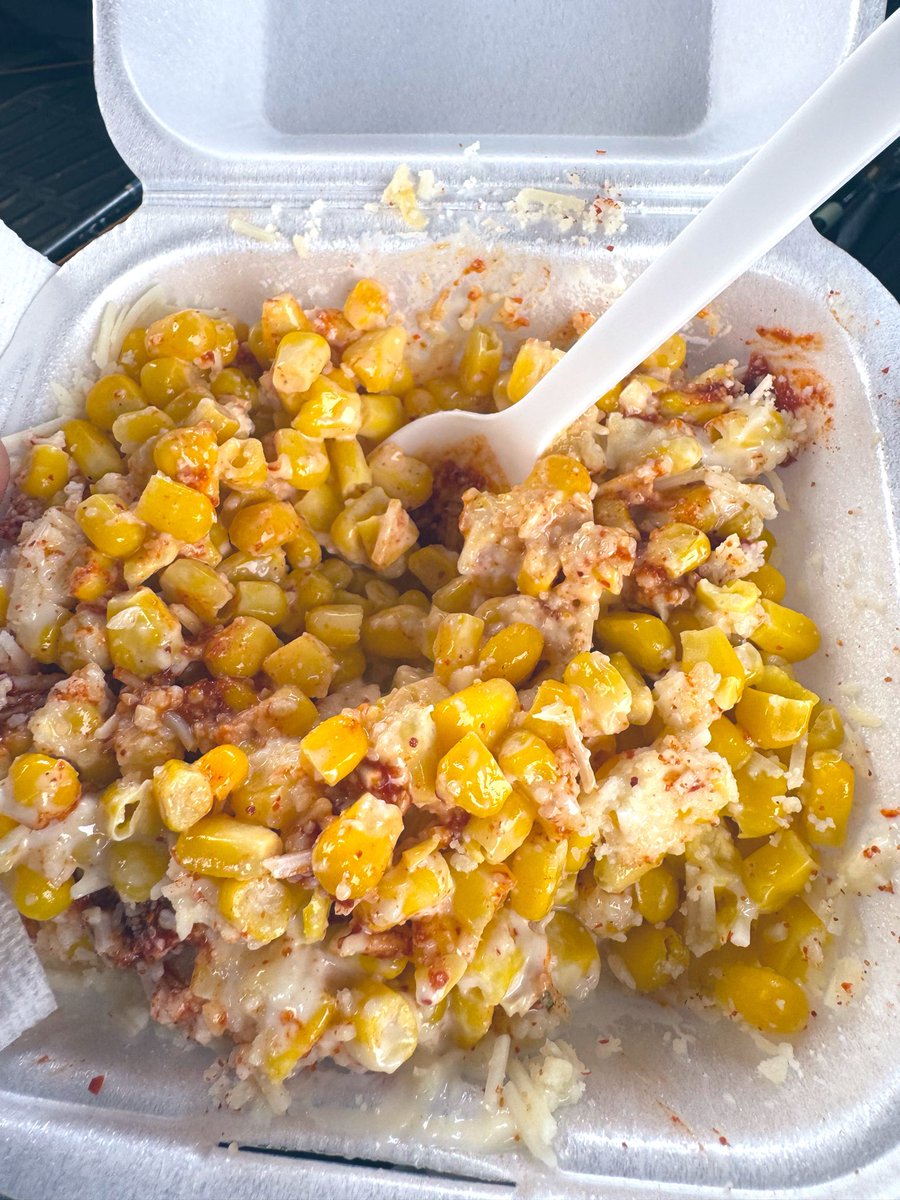 jaymartinez1973's tweet image. #SaturdayVibes #Food #Foodie #Snack #Lunch #Saturday #Fishing This was yesterday just a quick break of fishing for a little Food-truck snack while Bay Fishing at Texas City.  Elote en vaso Mexican corn in a cup  it was spicy n delicious 🤤