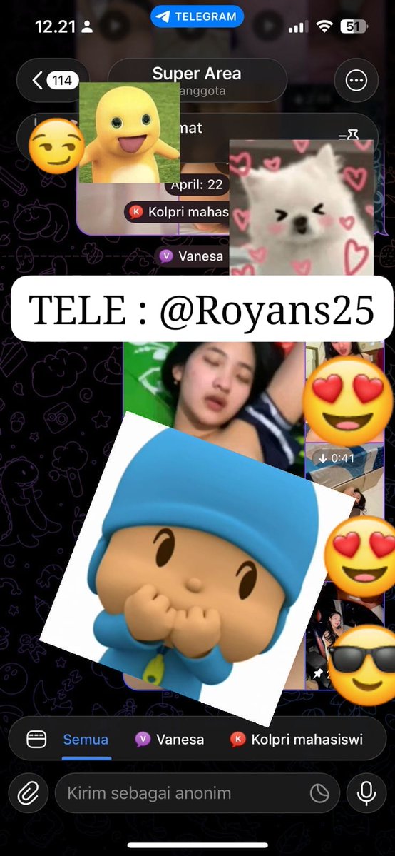 JulianYaa98's tweet image. Grup VIP Promo 10 orang pertama 100k ➡️ 55k 
Isi konten" rare, skandal, selebgram, tiktoker, Asian, lainnya. Langsung chat tele : @Royans25
ragu? testi banyakk 
#skandal #indoviral
#indonesia #viral #fyp