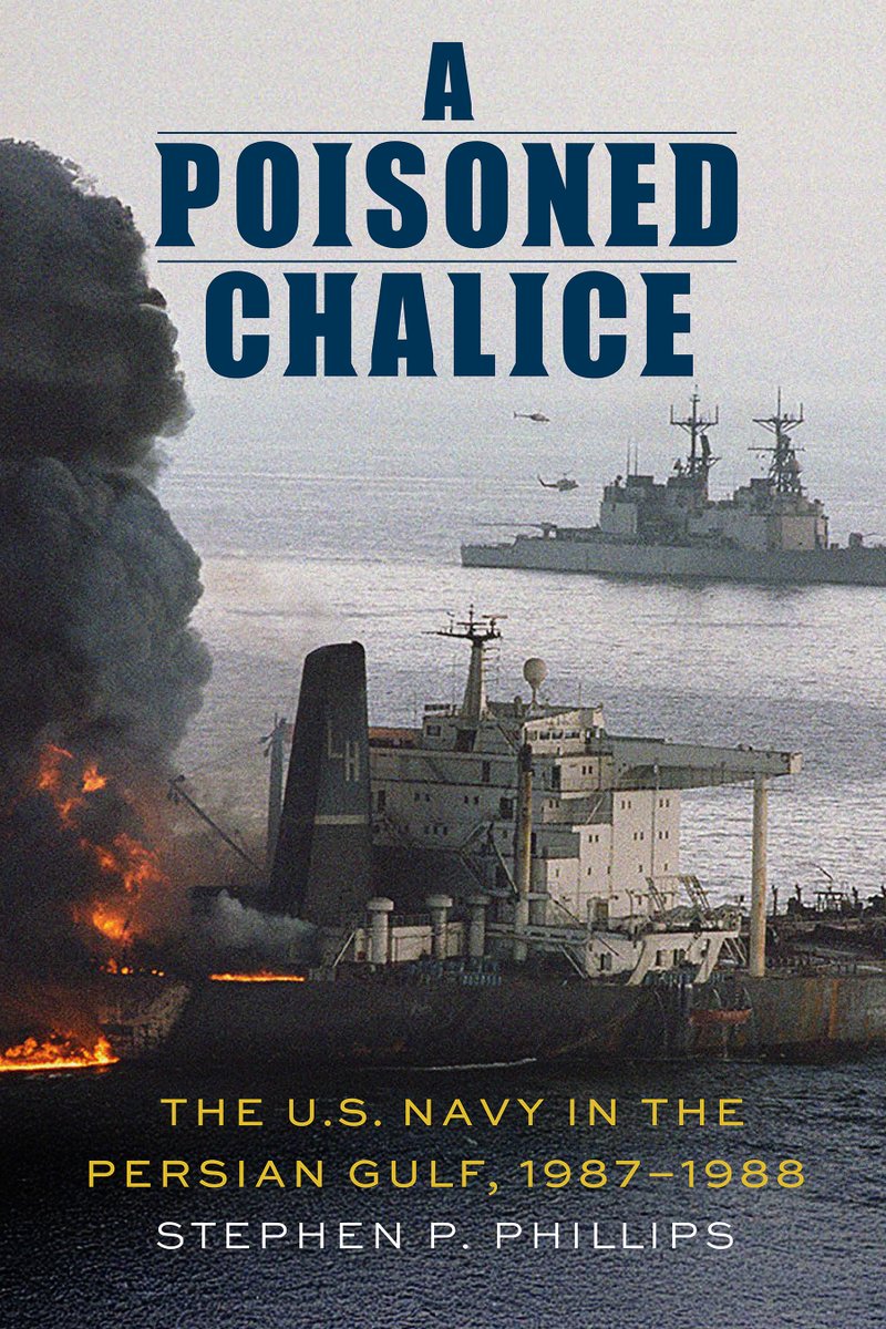 eodauthor's tweet photo. Iranian leadership infighting creates a “historical echo” that can be heard throughout the pages of my latest book, but reverberates loudest on the cover, in the title.

According to Iran International, @IranIntl_En,  Khamenei has been told that war with the U.S. cannot continue. The piece reads, “The historical echo is hard to miss. In the final days of the Iran-Iraq War in 1988, senior Iranian officials and commanders warned Ruhollah Khomeini that the war could no longer be sustained.

Only days earlier, Khomeini had still been insisting on continuing the war. But under the weight of those warnings, he accepted UN Security Council Resolution 598 and ended the conflict, a decision he famously likened to drinking from a poisoned chalice.”

https://t.co/3AI8oZyhnJ

Published by Potomac Books, A Poisoned Chalice: The U.S. Navy in the Persian Gulf, 1987-1988 is still offered at 40% through the published using the code in the attached flyer.
