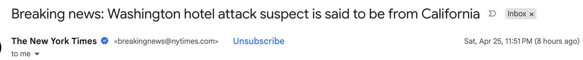 They're going with "hotel attack" huh.