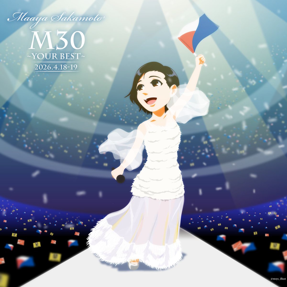 msys_illust's tweet photo. #坂本真綾 #M30 https://t.co/xAzJRfroZx