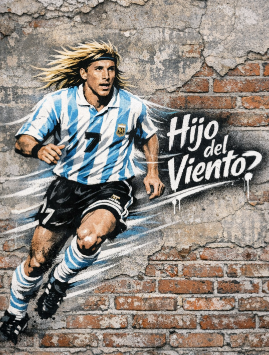 AstonVigilante's tweet image. The rock star 'Son of the Wind' - #Caniggia