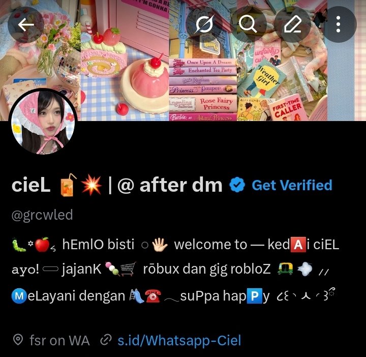 cieL 🧃💥 | @ after dm tweet media