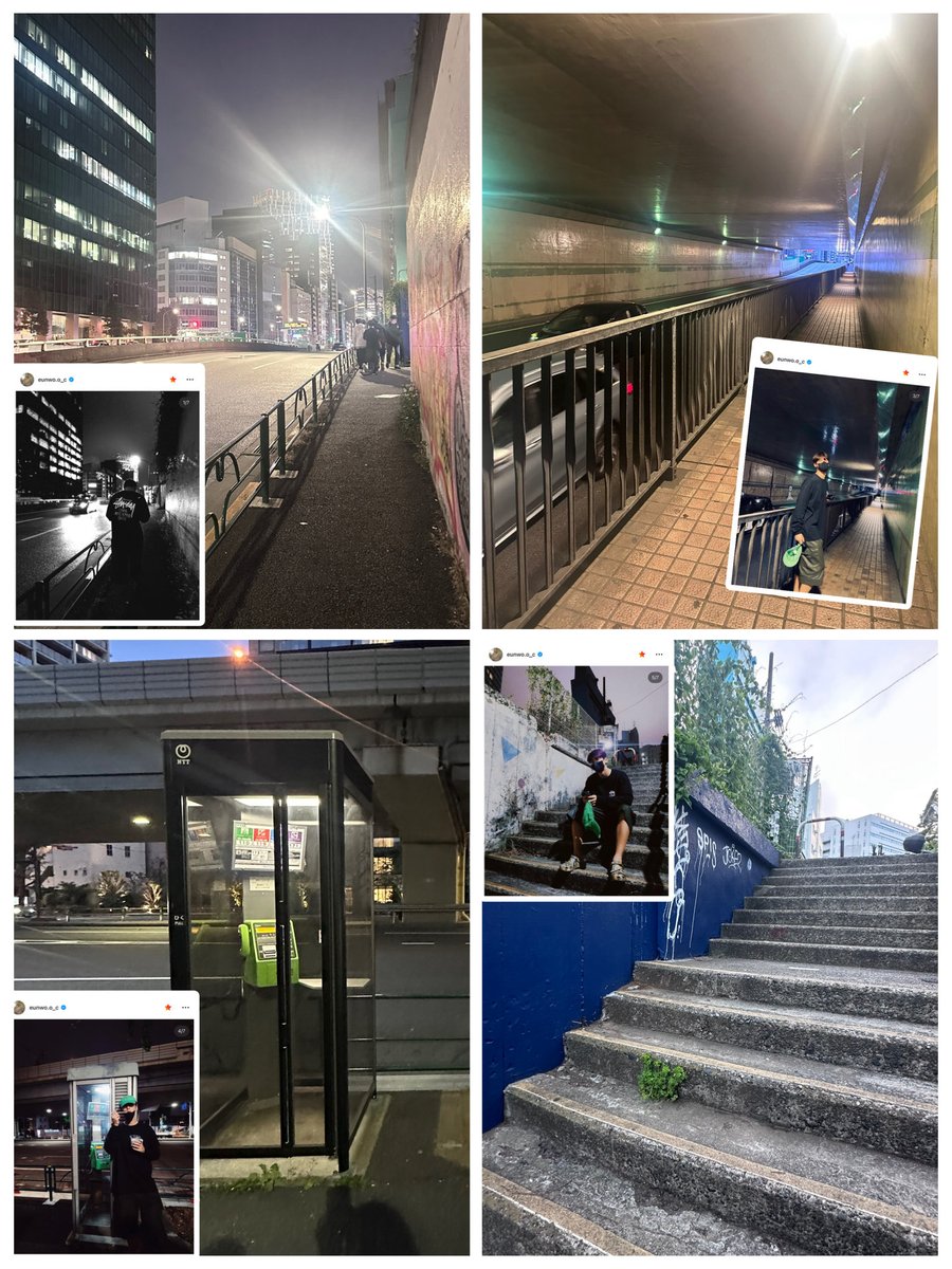 やっと行けた⑤

仲良しロハさん合流のおかげで聖地巡りがたくさんできた😊
カフェは外壁工事中👷‍♂️
でも、ウヌが触ったかもなテーブル発見📸
夜の渋谷をウヌ気分でお散歩👣
本当に楽しかったぁ😄

📍中目黒
📍溜池山王駅
📍赤坂
📍渋谷 ウヌ散歩

 #CHAEUNWOO   #차은우