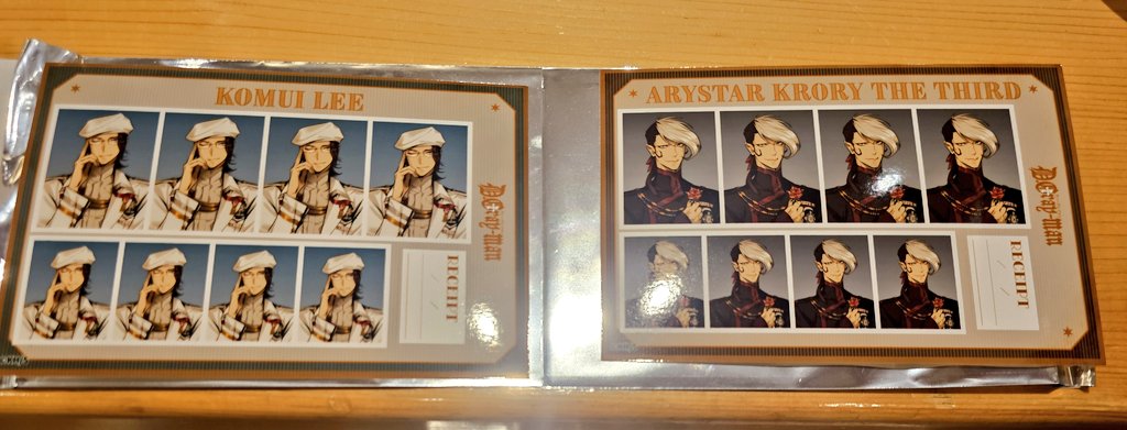 D_to_na's tweet photo. 【交換・譲渡】 D.Gray-man Dグレ オーロラアルカナコレクション アルカナ ジャンフェス  ぺたコレ  証明写真

譲)☆アレン、リンク、コムイ、クロウリー

求)同異種 ティキ ラビ  ＞  千年伯爵   ネア

☆はティキ ＞ ラビ 優先で交換希望 https://t.co/f0jLpXnK6Q