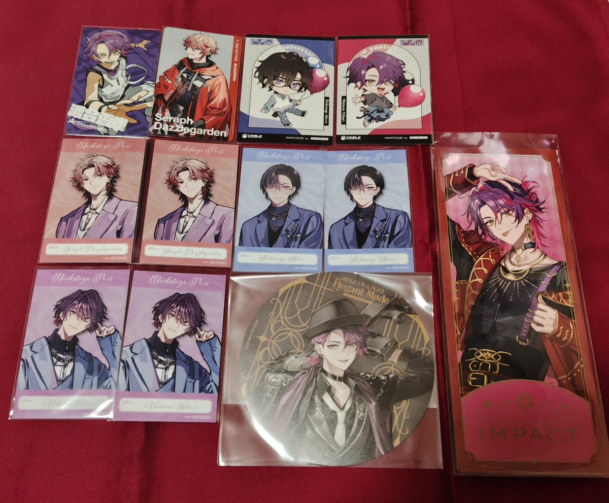 choco_mint315's tweet photo. 【交換】 にじさんじ Oriens Dytica オリエンス ディティカ スイパラ コースター 年賀状 VOLTACTION Angel × Devil Half 1st 2nd 3rd Anniversary NIJITOWN ジューンブライド コースター ポストカード OS 特典

譲)画像1〜5枚目(💕の物は条件厳しめ) https://t.co/guJNm723Y4
