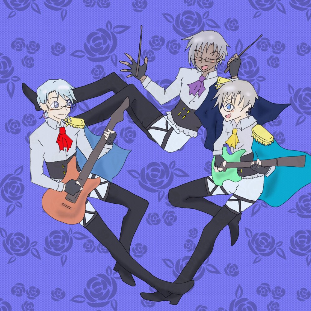 PxhLover's tweet photo. トレス構図お借りしてお絵描きヽ(*＾ω＾*)ﾉ
アイドルパロの【Blue bell】
まっちゃん宅（@march3rabbit78 ）デイヴィッドくん
怪談ちゃん宅（@Qdt5ayFsnvTLg1U ）カイマくん
埜乃宅（@PxhLover ）リアム

#ブルベをすこれ💙 https://t.co/L8RpV6gTlB