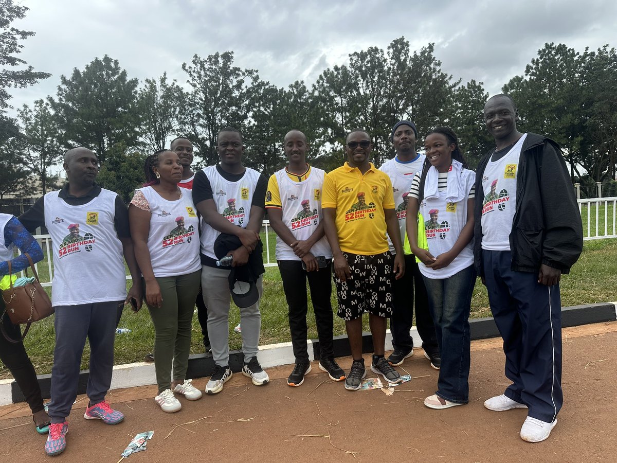 agaba975's tweet photo. That is how we finished the Marathon, Our CDF and SPA /SO ,THANK U for the love u have for humanity it was a good cause surely ,once again a happy birthday sir. https://t.co/L74ZxMYOcQ