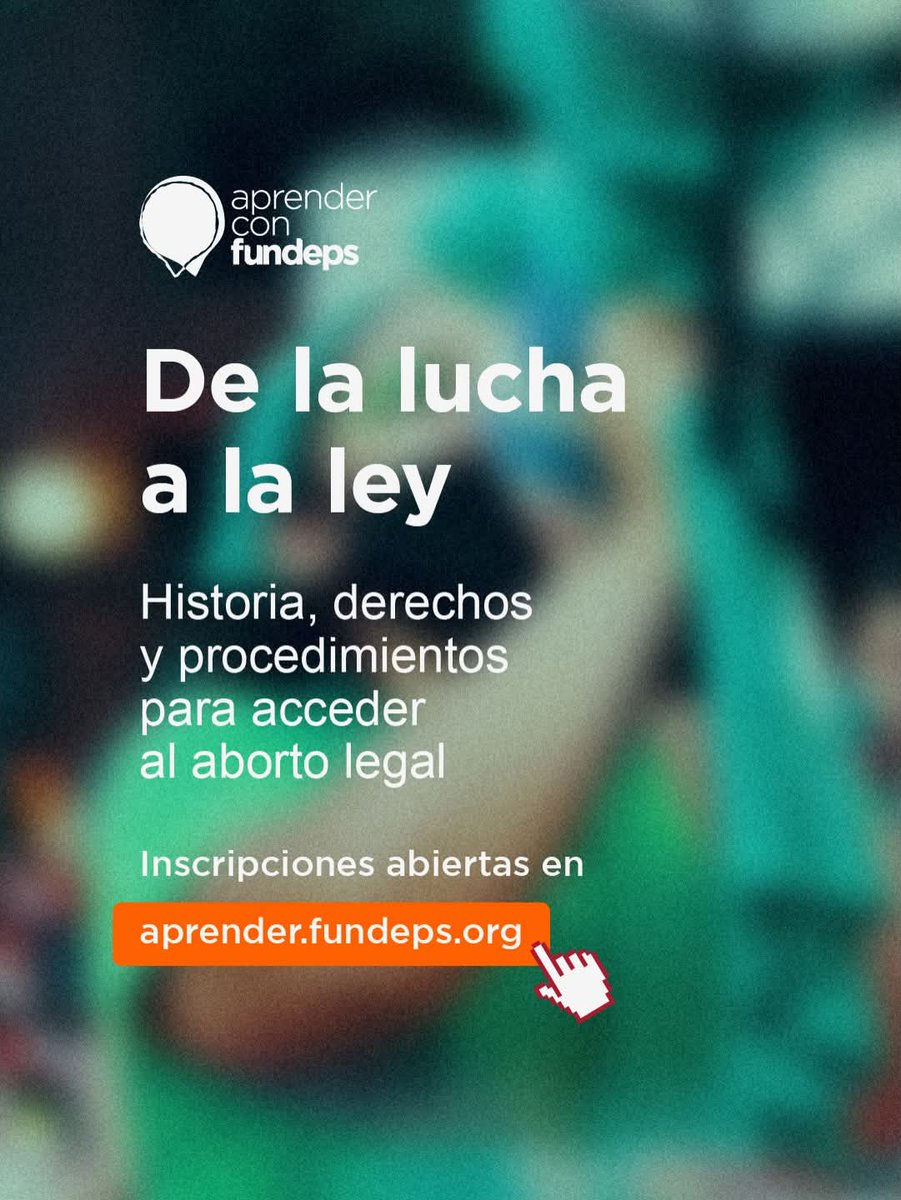 📲 <a href="/fundeps/">Fundeps Argentina</a> lanzó «Aprender con Fundeps, una nueva plataforma de formación en derechos humanos pensada para organizaciones, activistas, profesionales y personas interesadas en incidir en políticas públicas.

🔗 Más info e inscripciones: aprender.fundeps.org