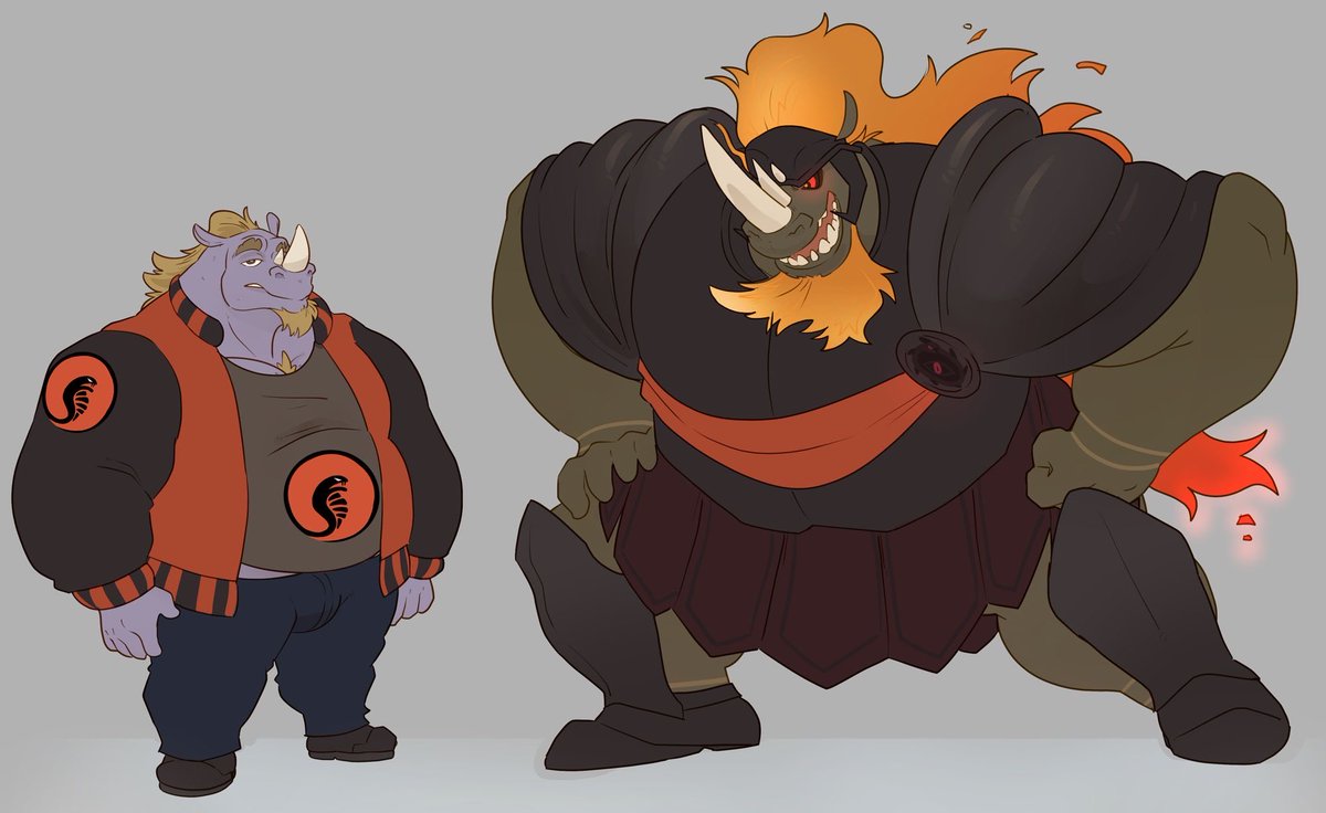 RedSerpent87's tweet photo. Here are the Generals of Silas's Demon Army, Brutus and Remus.

Be hopeful you never encounter either one in open battle or your asscheeks will be on fire. 

Big thank you to @Haxsmack_art https://t.co/fxf23DGHaU