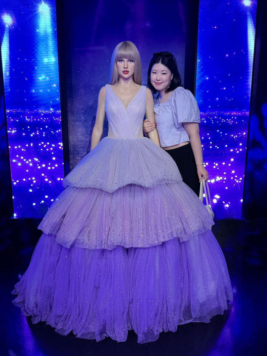 kurumiito's tweet image. テイラーのEras蝋人形 (Speak Now ver.)💜 マダム・タッソー・ハリウッドにて。いつかこの2ショットが現実になりますように🫶🏼
@taylorswift13 @taylornation13 #TSTheErasTour