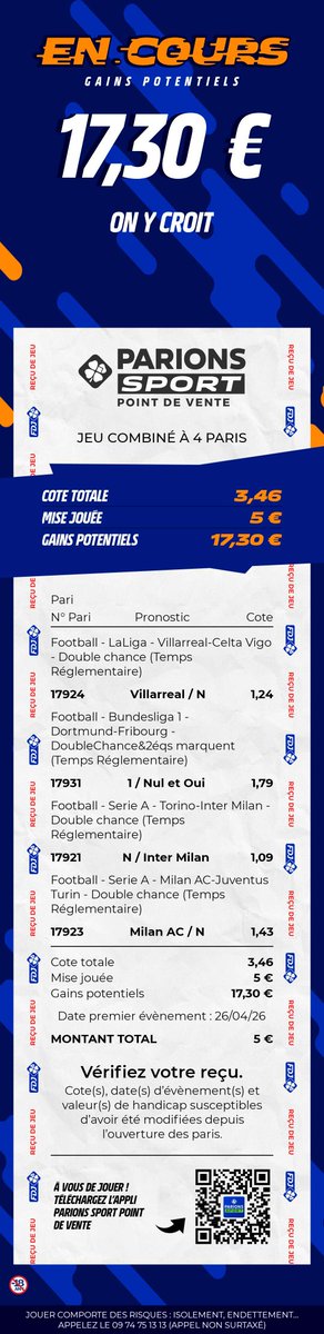 #ParionsSport @ParionsSport