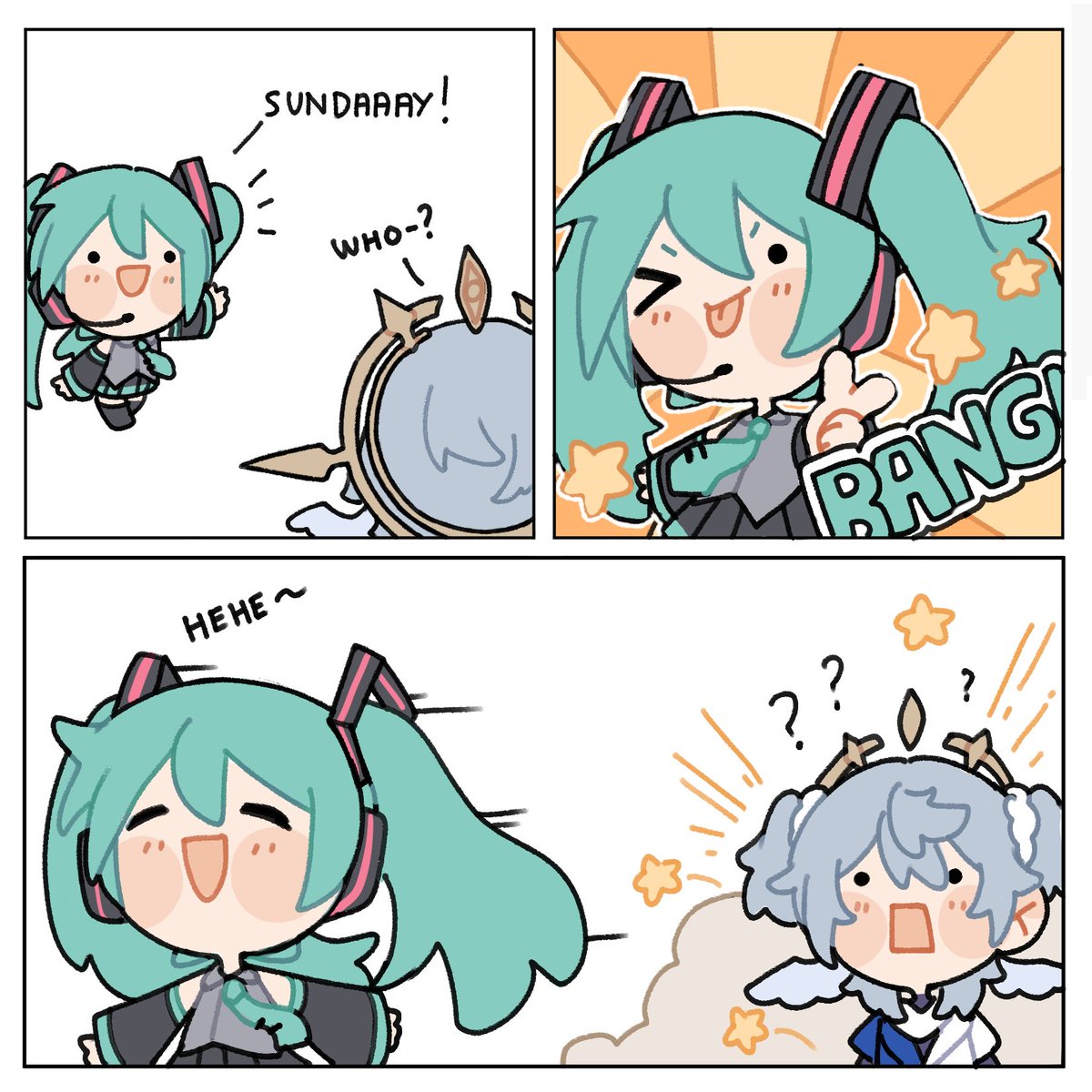 Twintails for Sunday!
#Sunday