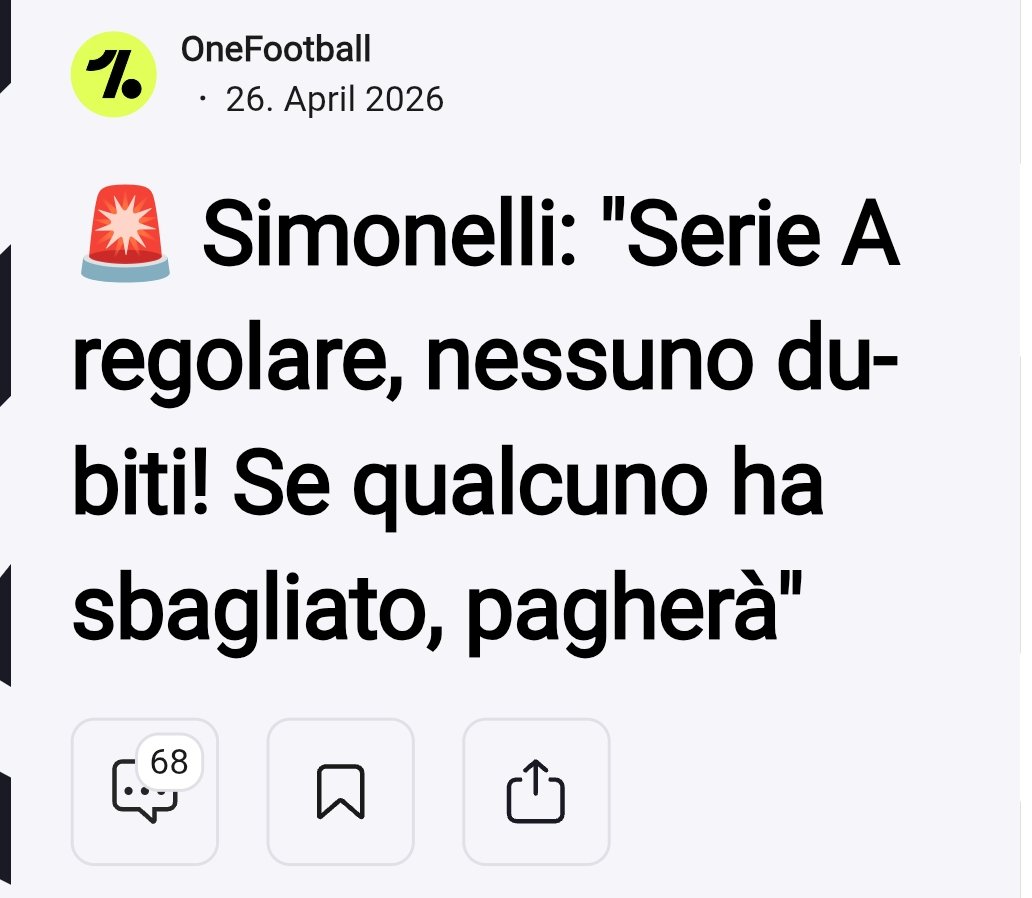 mirkonicolino's tweet image. #Simonelli, presidente della #LegaSerieA getta acqua sul fuoco: "C’è il rischio, altrimenti, di enormi danni reputazionali al sistema #SerieA, e a tutto l’intero movimento calcistico italiano, con una narrazione distorta e una vera e propria gogna mediatica"
