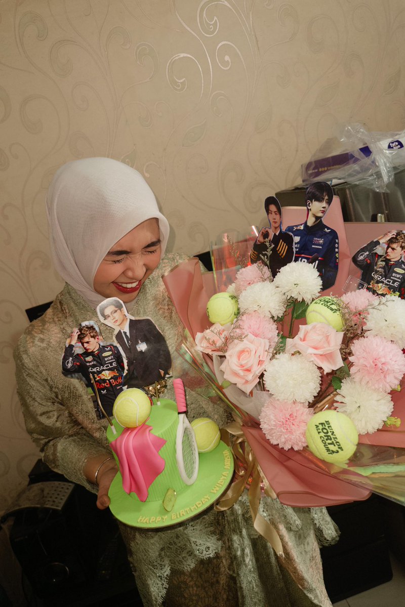 Jay (Enhypen) + Max Verstappen (F1 - ORBR) + Tennis theme + Pink Colour = Wide 😭❤️

Thanks for the surprisesss 😭❤️ #25 
(all of my bestfriends and my boyfriend)