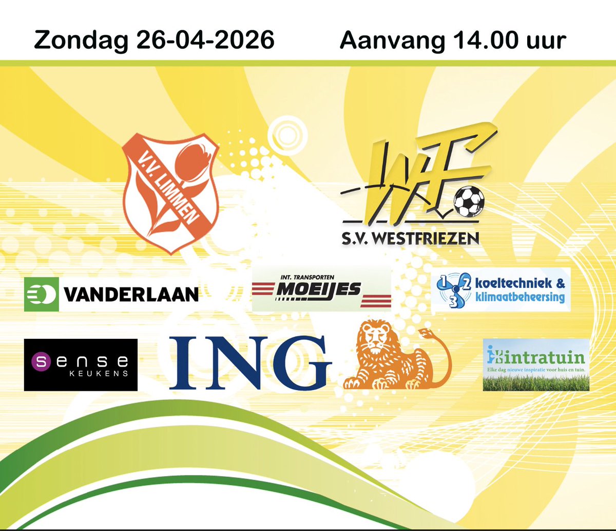 Het is rust. Westfriezen speelt slordig, hopelijk gaat het de 2e helft beter. Ruststand 2-1.