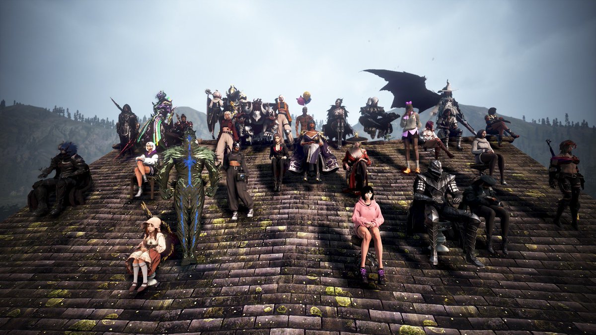 拠点戦4連勝！【Lunaris🐰🌙】
#Cerchio #うさみみ #黒い砂漠