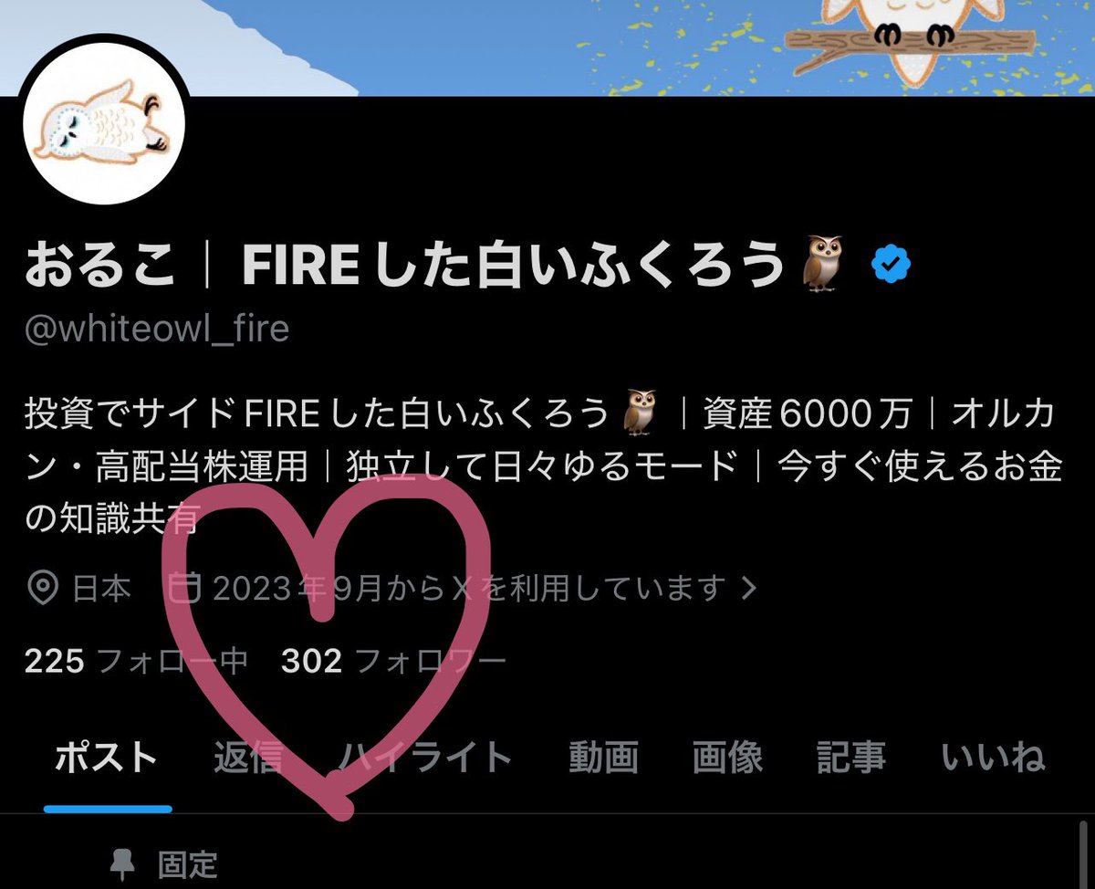 おるこ｜FIREした白いふくろう🦉 tweet media