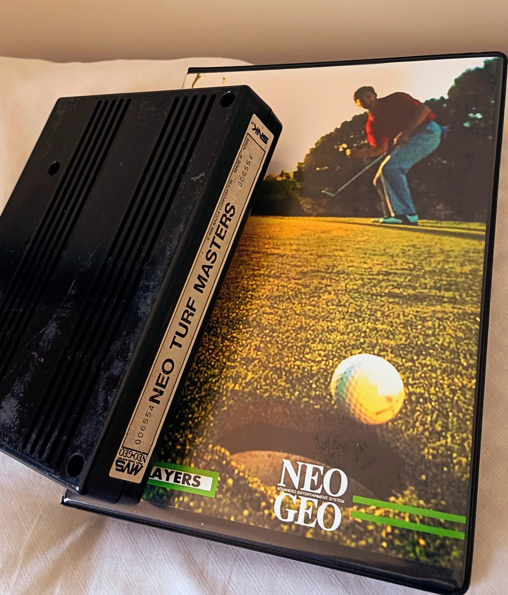 Gazzul's tweet photo. Neo Turf Masters is nearly a perfect game. MVS here like all my games and with no Scotland course ... And I suck at it probably 😅🤣 https://t.co/QdXP3HHf5o
